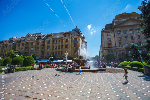 Victory square - piata victoriei, Timisoara, Romania photo