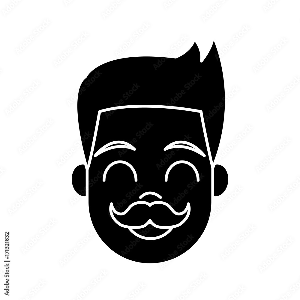Young man cartoon icon vector illustration graphic design Young man cartoon icon vector illustration graphic design