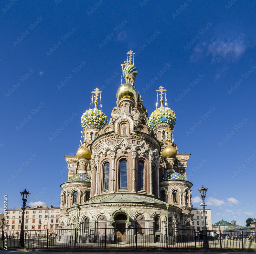 Church in St Petersburg,  Russia