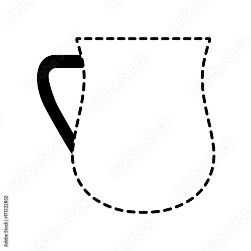coffee cup icon over white background vector illustration © djvstock