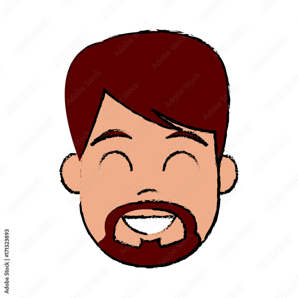 Young man cartoon icon vector illustration graphic design Young man cartoon icon vector illustration graphic design