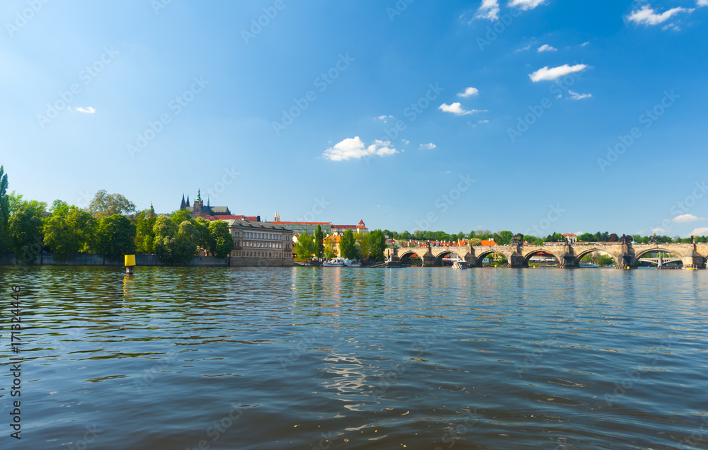 Obraz premium View at Prague castle
