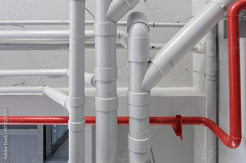 pipe system in building