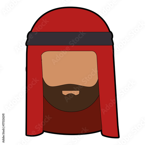muslim man avatar character