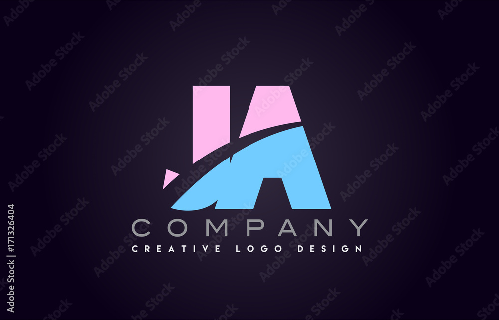 ja alphabet letter join joined letter logo design ja alphabet letter join joined letter logo design