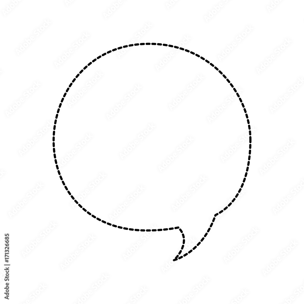 Fototapeta premium speech bubble isolated icon