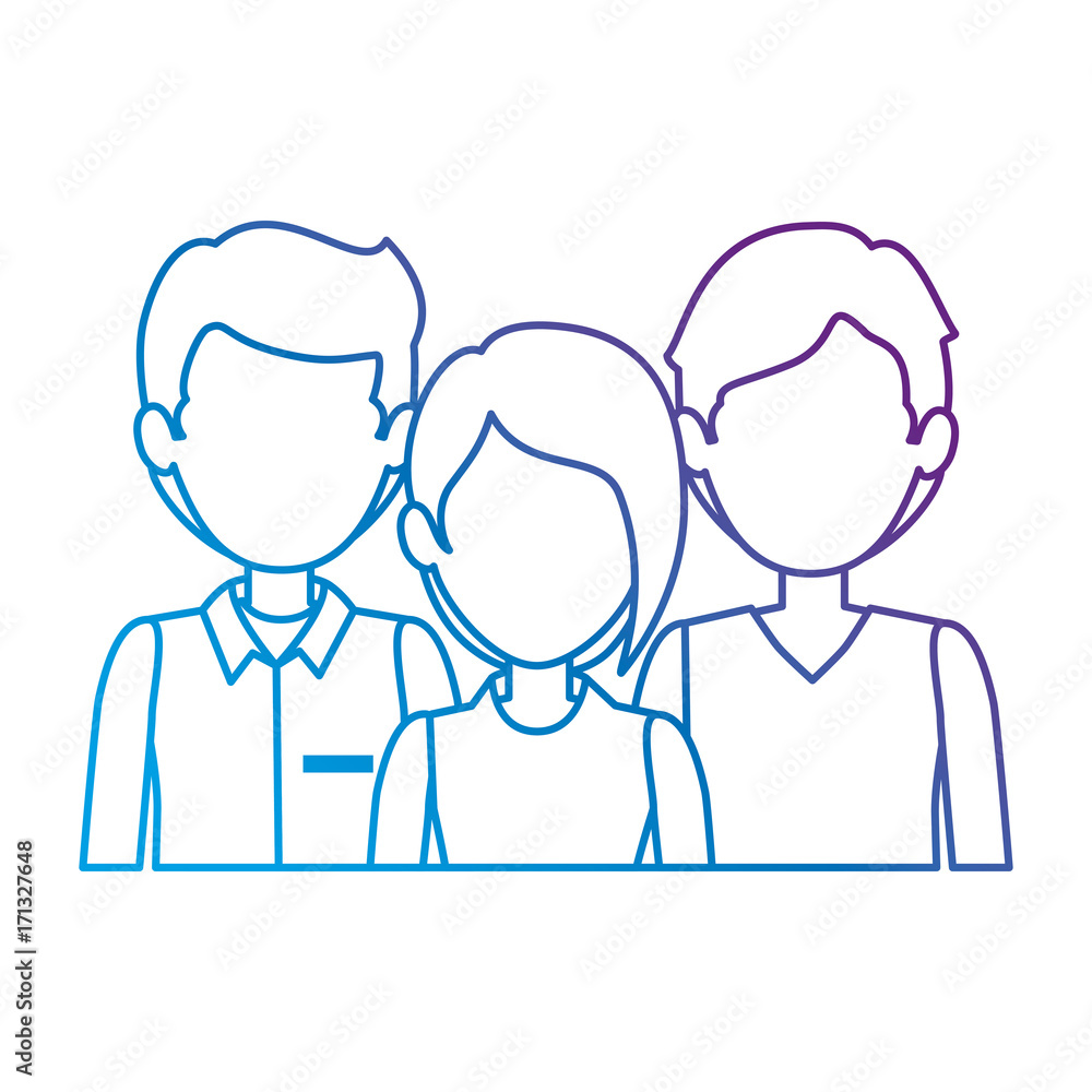 group of business people group of business people