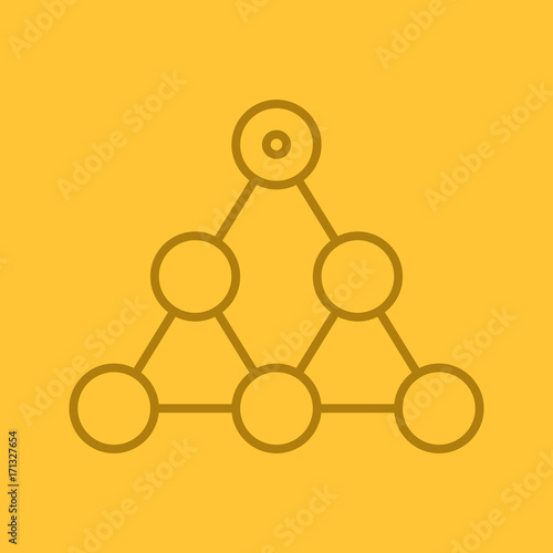 Hierarchy linear icon