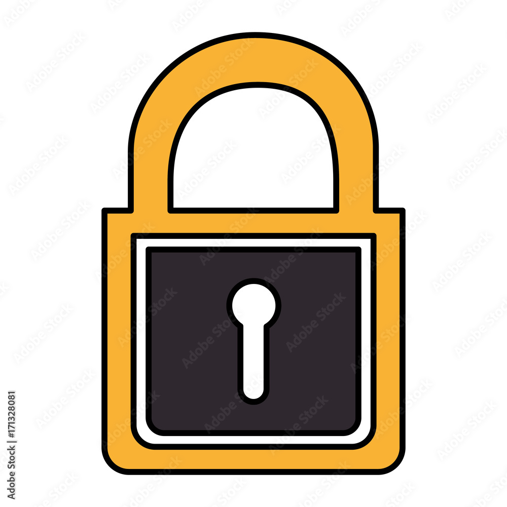 safe secure padlock icon safe secure padlock icon
