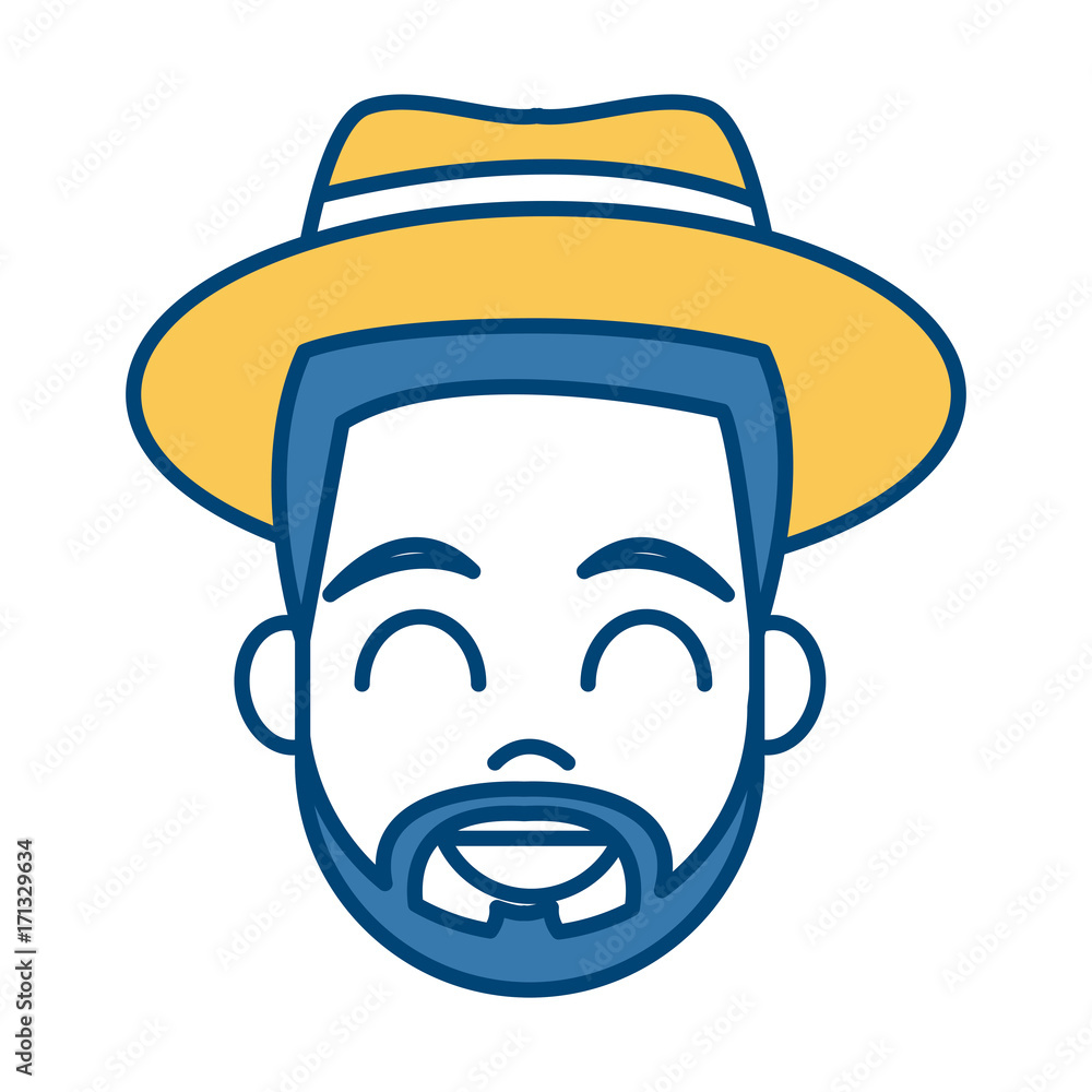 Young man cartoon icon vector illustration graphic design Young man cartoon icon vector illustration graphic design