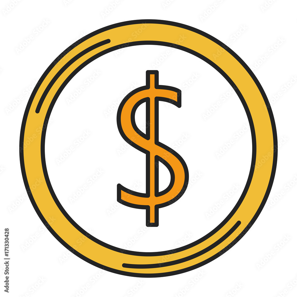 coin money isolated icon vector illustration design coin money isolated icon vector illustration design