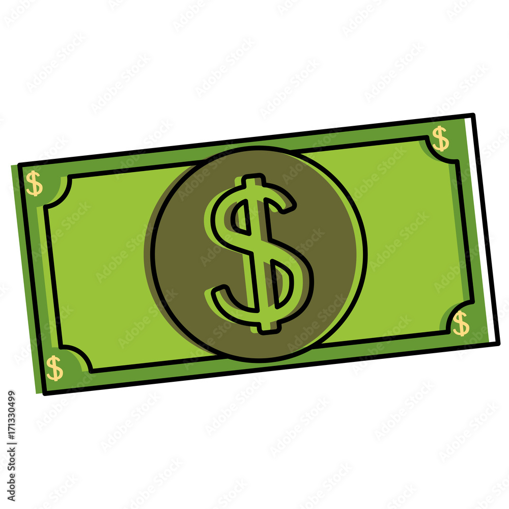 bill money isolated icon vector illustration design bill money isolated icon vector illustration design