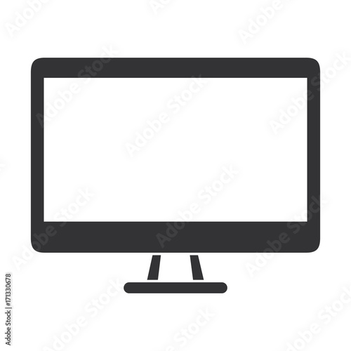 computer display isolated icon vector illustration design © Gstudio