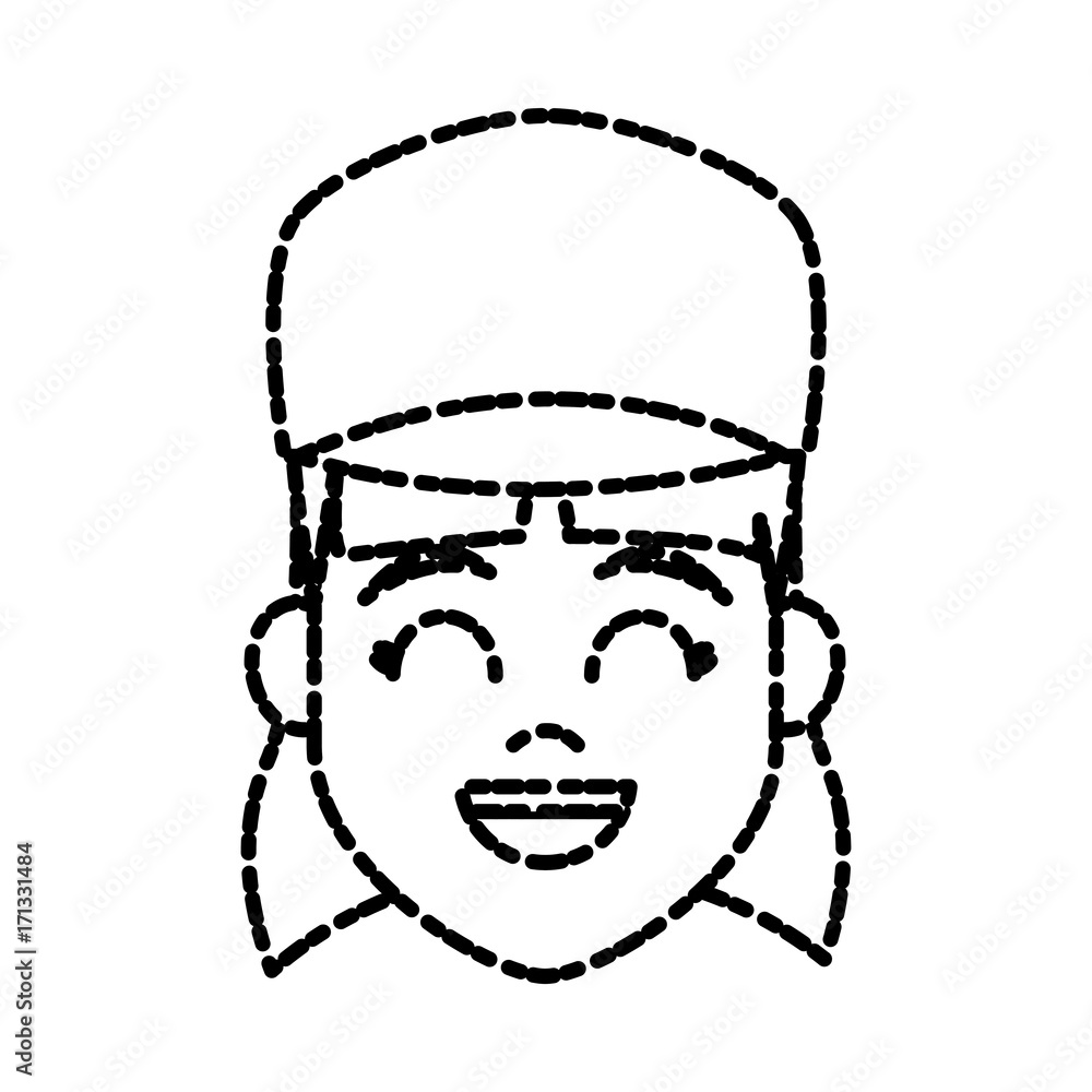 Young woman cartoon icon vector illustration graphic design Young woman cartoon icon vector illustration graphic design