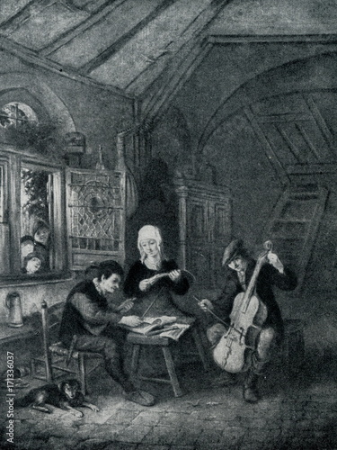 Rural Musicians (Adriaen van Ostade, 1645)