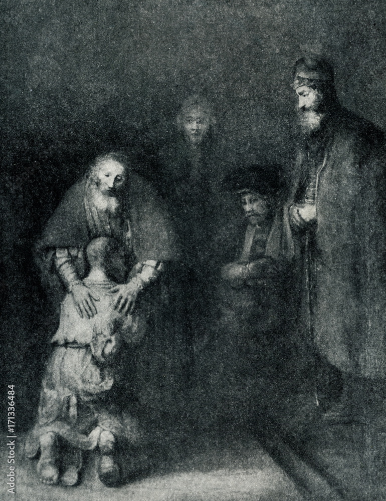 The Return of the Prodigal Son (Rembrandt, ca. 1661–1669)