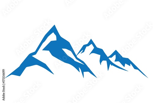  mountain vector logo
