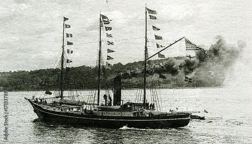 Peary's vessel SS Roosevelt (Hudson-Fulton Celebration parade, 1909)
