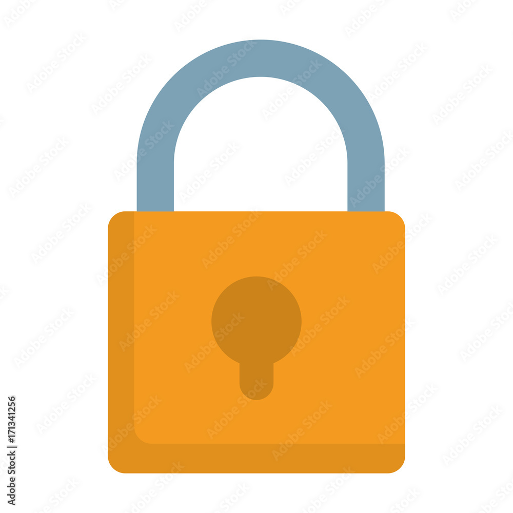 security padlock icon over white background vector illustration security padlock icon over white background vector illustration