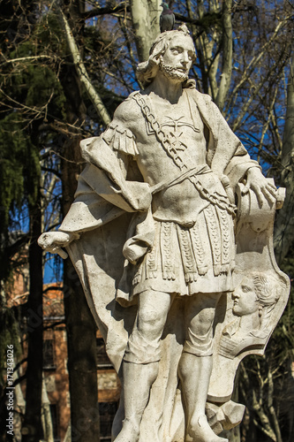 Alfonso III de Asturias monument in Madrid
