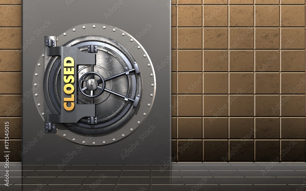 3d closed vault door closed vault door 3d closed vault door closed vault door