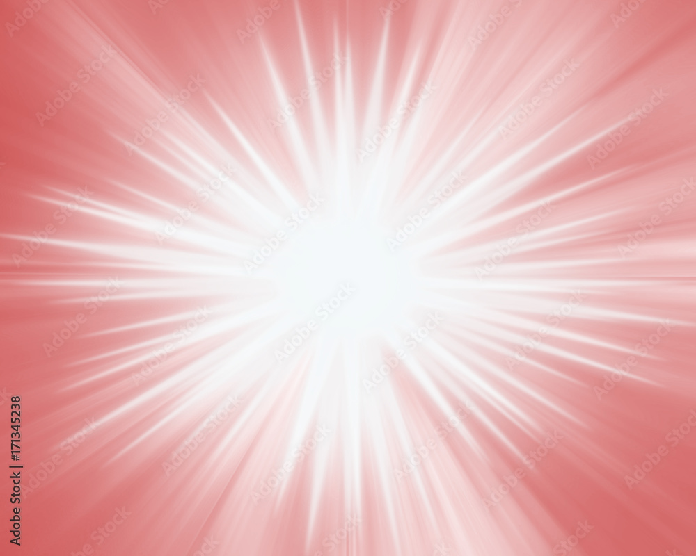 Starburst on a red background Starburst on a red background