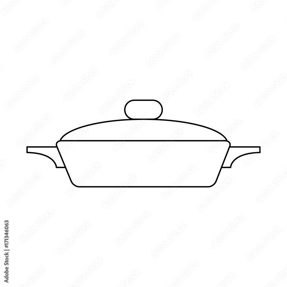 pan icon over white background vector illustration pan icon over white background vector illustration