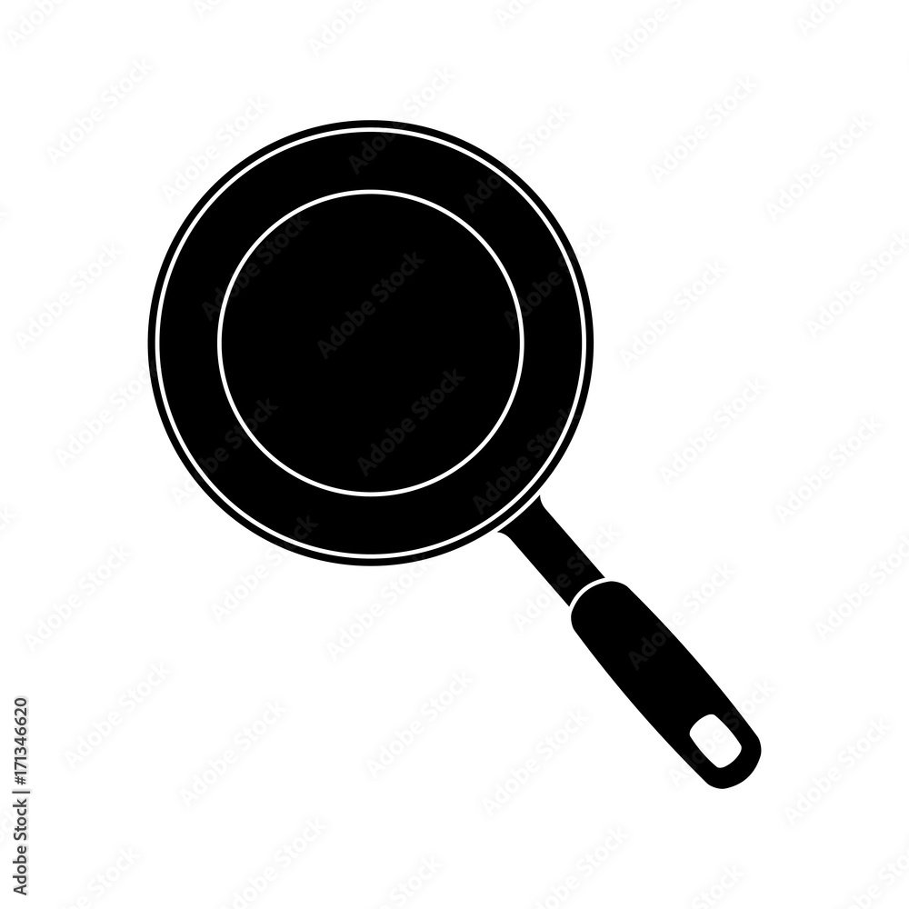 pan icon over white background vector illustration pan icon over white background vector illustration