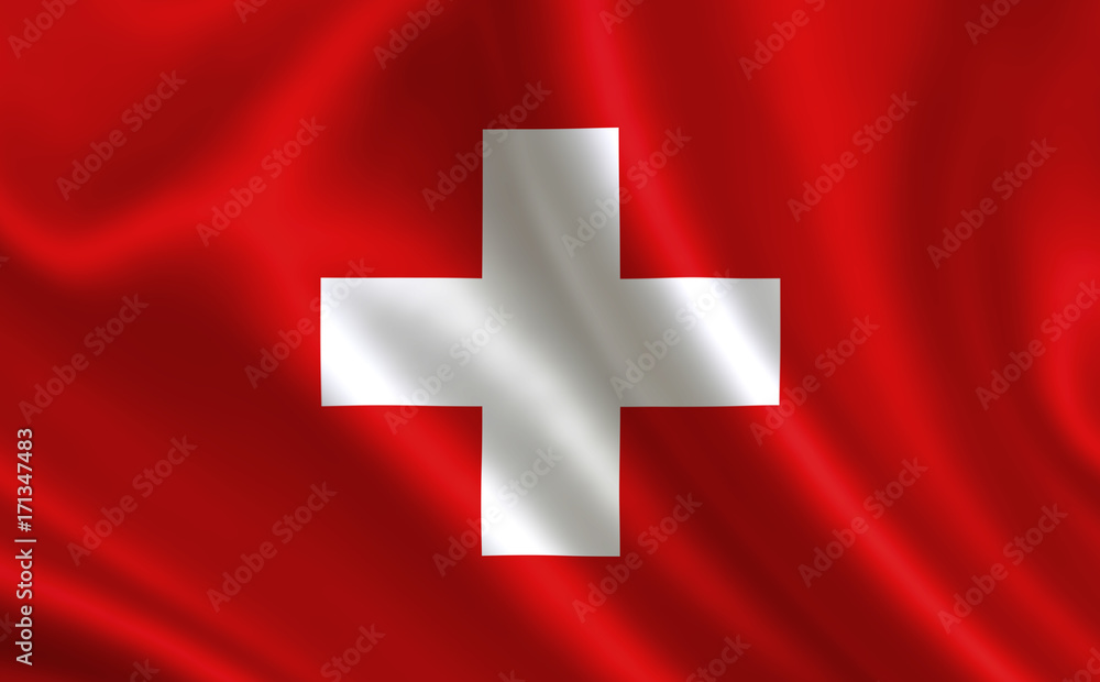 Swiss Flag Illustration Of Swiss Flag Official Colors And Proportion Swiss Flag Illustration Of Swiss Flag Official Colors And Proportion