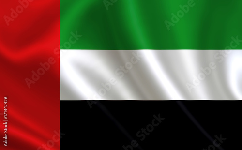United Arab Emirates flag, United Arab Emirates flag illustration, United Arab Emirates flag picture, United Arab Emirates flag image. Free Download United Arab Emirates flag, United Arab Emirates flag illustration, United Arab Emirates flag picture, United Arab Emirates flag image. - GFXLoad