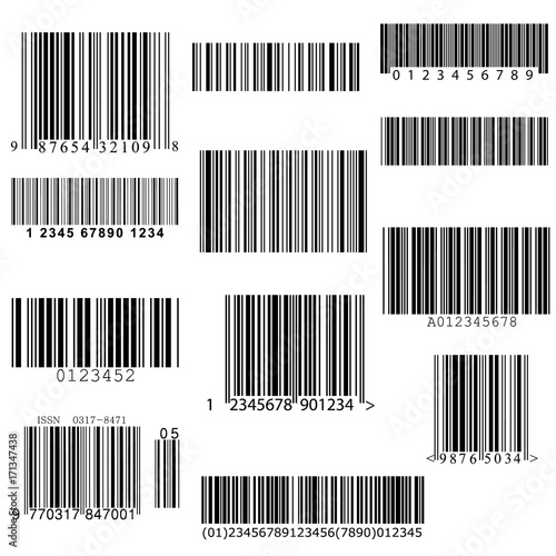 set of vector barcodes