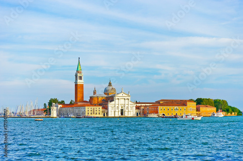 View of the Venice on a sunny day in summer.