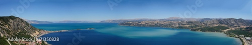 Egirdir Lake panaroma, Isparta, Turkey