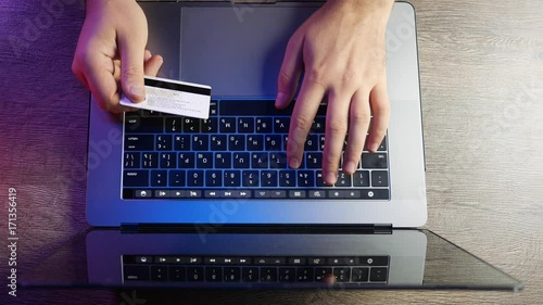 Using credit card for online shopping or payment