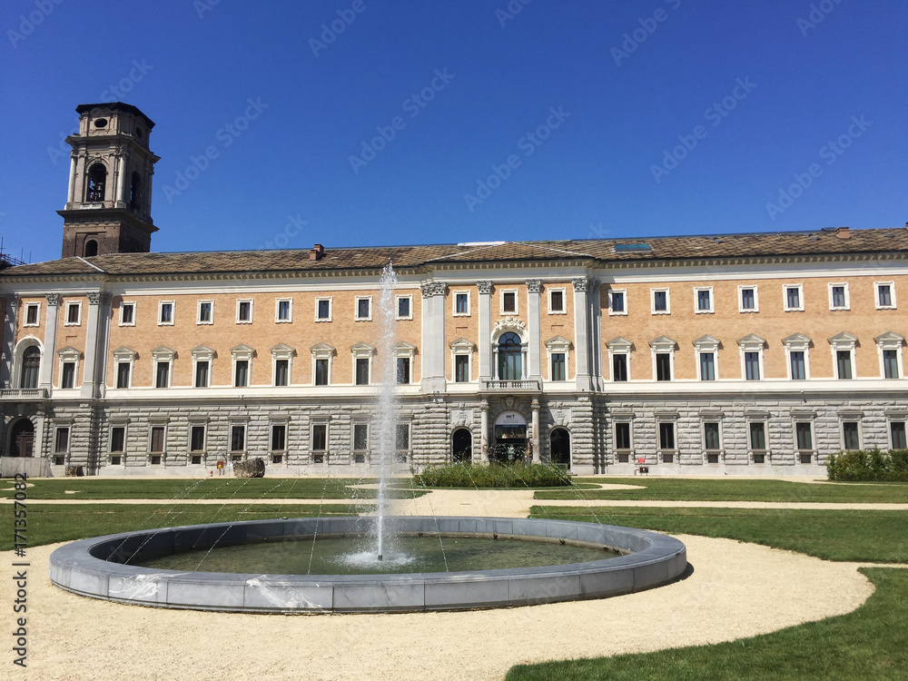 Torino, i giardini di Palazzo Reale