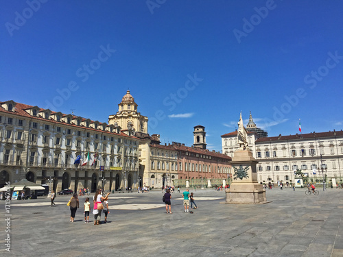 Torino, piazza Castello e Palazzo Reale