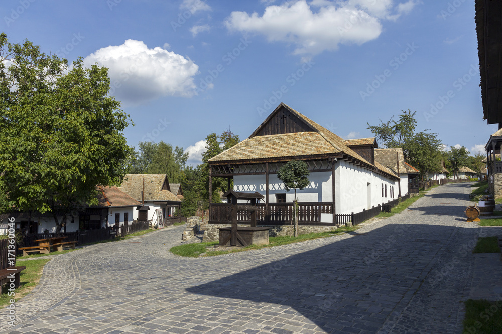 Village houses in Holloko