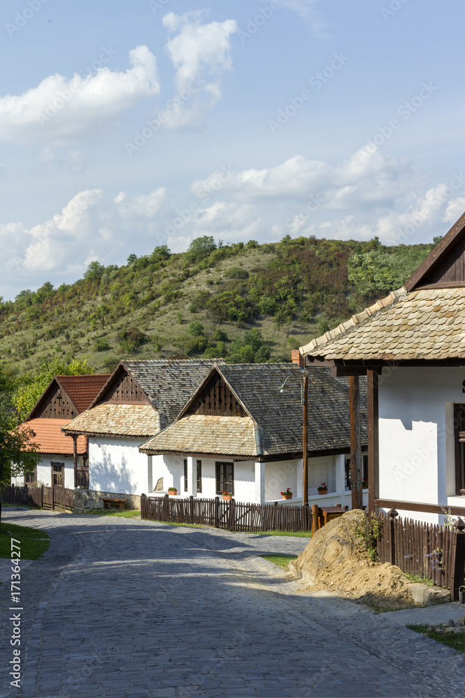 Village houses in Holloko