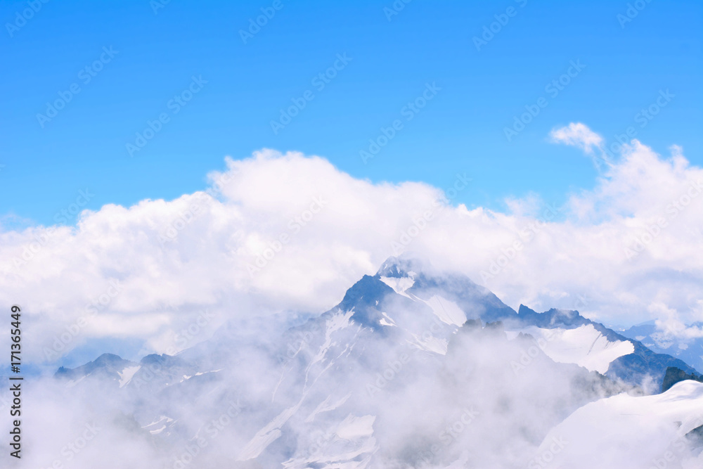 Beautiful landscape in the Alps. Beautiful landscape in the Alps.