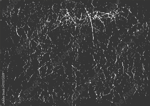Distress dirty grunge vector overlay texture or background.