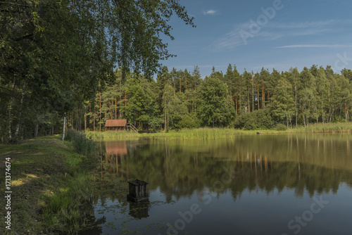 Nadnakolicky pond in south Bohemia region