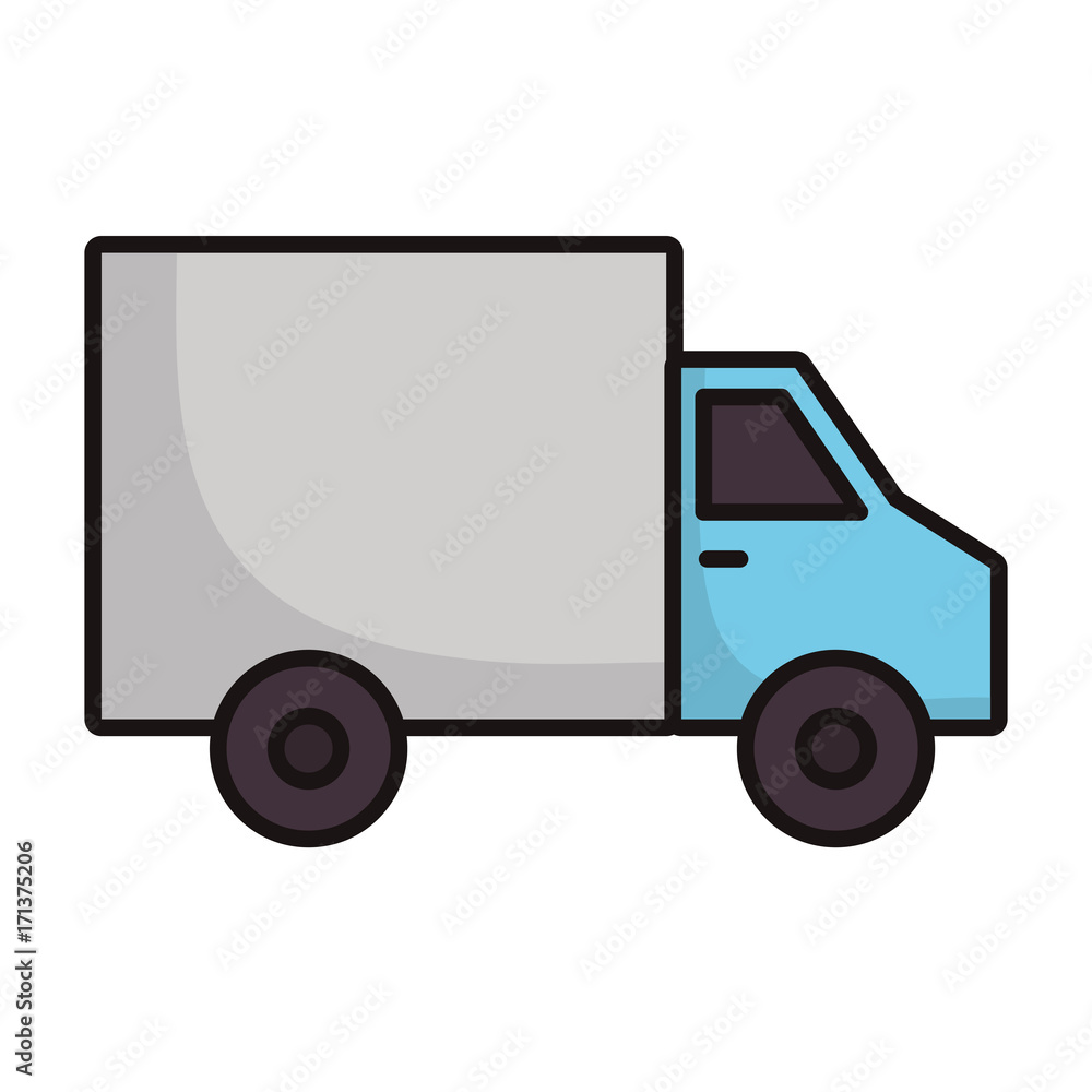 cargo truck icon over white background colorful design vector illustration cargo truck icon over white background colorful design vector illustration