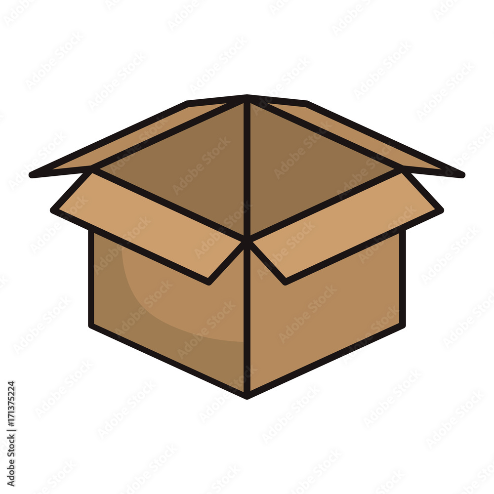 carton box icon over white background colorful design vector illustration carton box icon over white background colorful design vector illustration