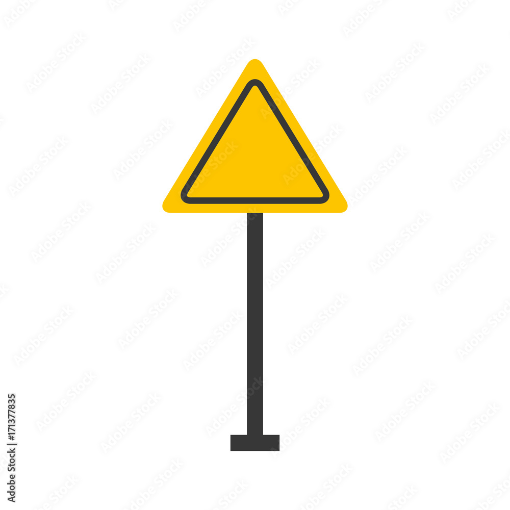 traffic signal warning caution attention blank vector illustration traffic signal warning caution attention blank vector illustration