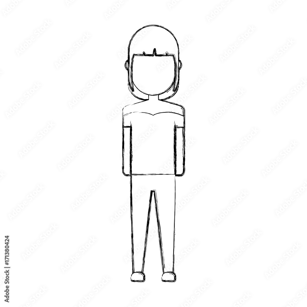 avatar woman icon over white background vector illustration avatar woman icon over white background vector illustration