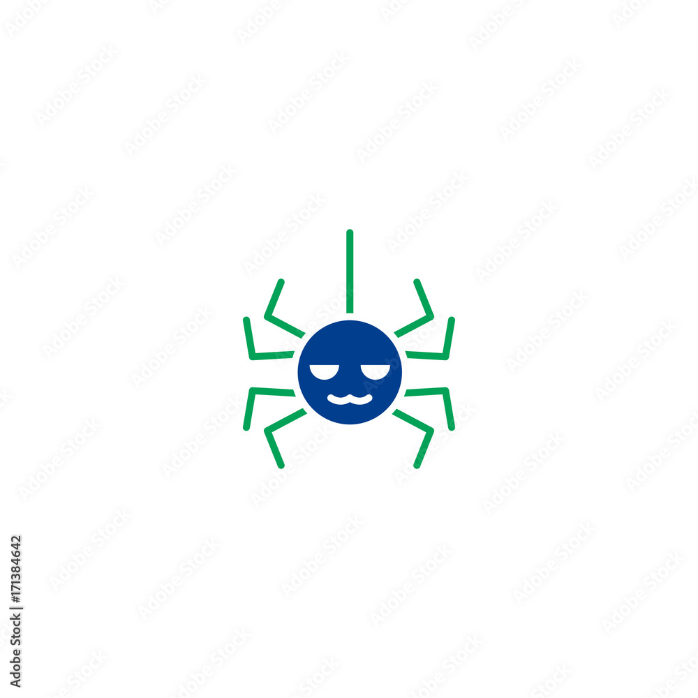 Halloween flat icon Halloween flat icon