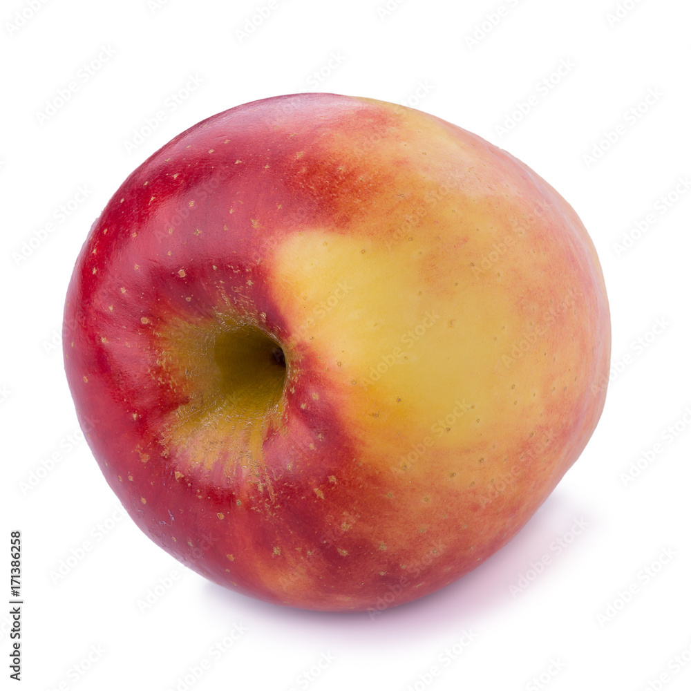 Fresh red apple isolated on white background Fresh red apple isolated on white background