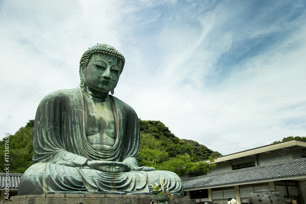 The Great Buddha in Kamakura Kanagawa Japan. The Great Buddha in Kamakura Kanagawa Japan.