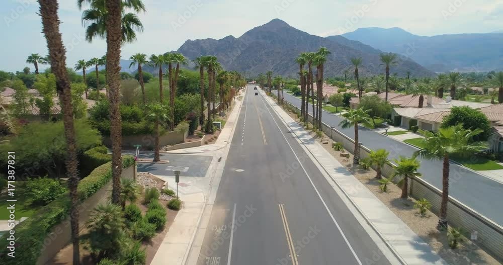 Aerial Drone View of La Quinta, California Aerial Drone View of La Quinta, California