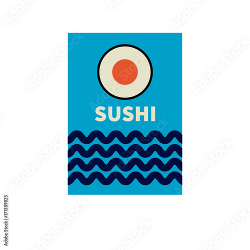 Poster sushi